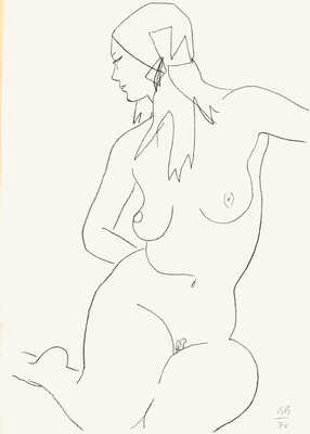 Власов Василий Адрианович. Обнаженная 